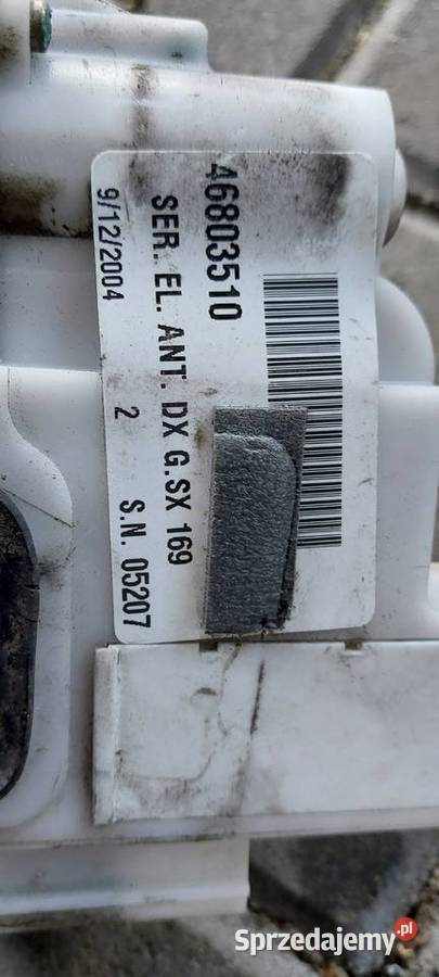 Zamek drzwi prawy przód Fiat Panda II 46803510 Szczecin sprzedam