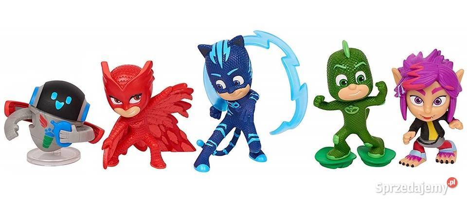 Pidżamersi PJ Masks Figurki Zestaw 5 Kotboy Mogilany