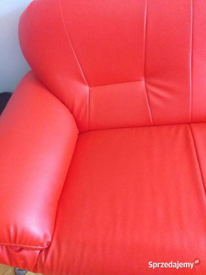 Kanapa czerwona Łódź