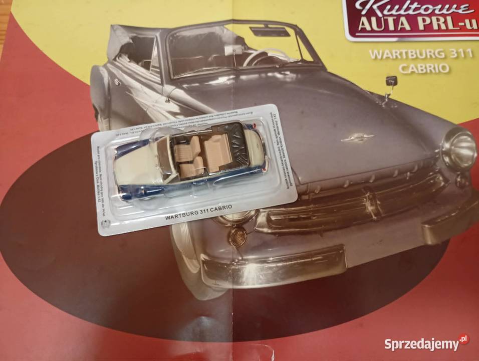 WARTBURG 3112 CABRIO deagostini 143 kultowe auta sprzedam