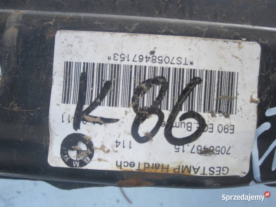 BMW E91 LIFT 11r belka zderzaka tył 7058467