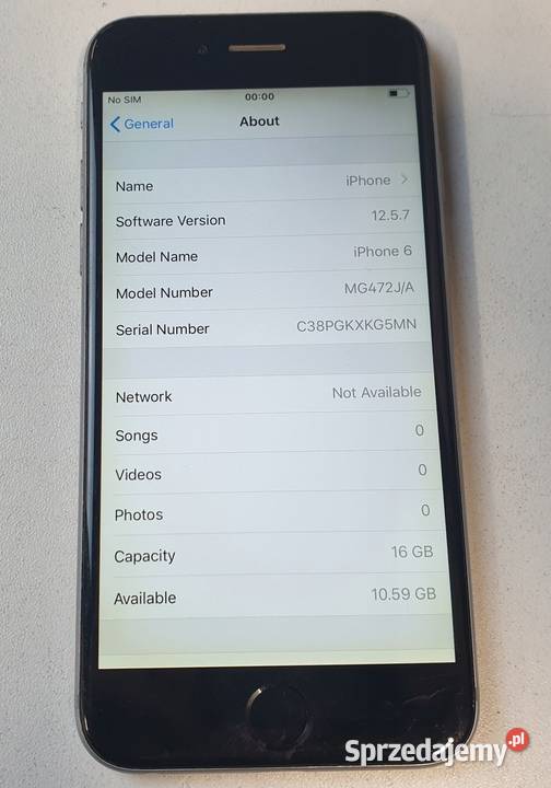 Apple Iphone 6s 16GB LTE Sprawny bez blpkad