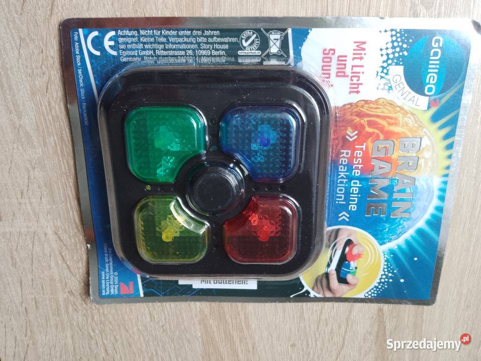 Gra BRAIN GAME Teste deine Reaktion dzieci Samodzielna gra sprzedam