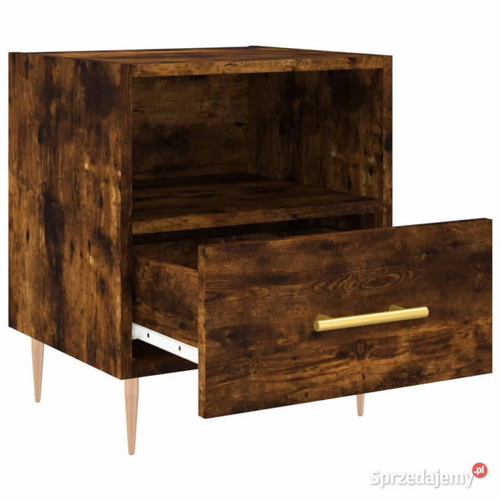 Szafka nocna przydymiony dąb 40x35x475 WM827414 mazowieckie sprzedam