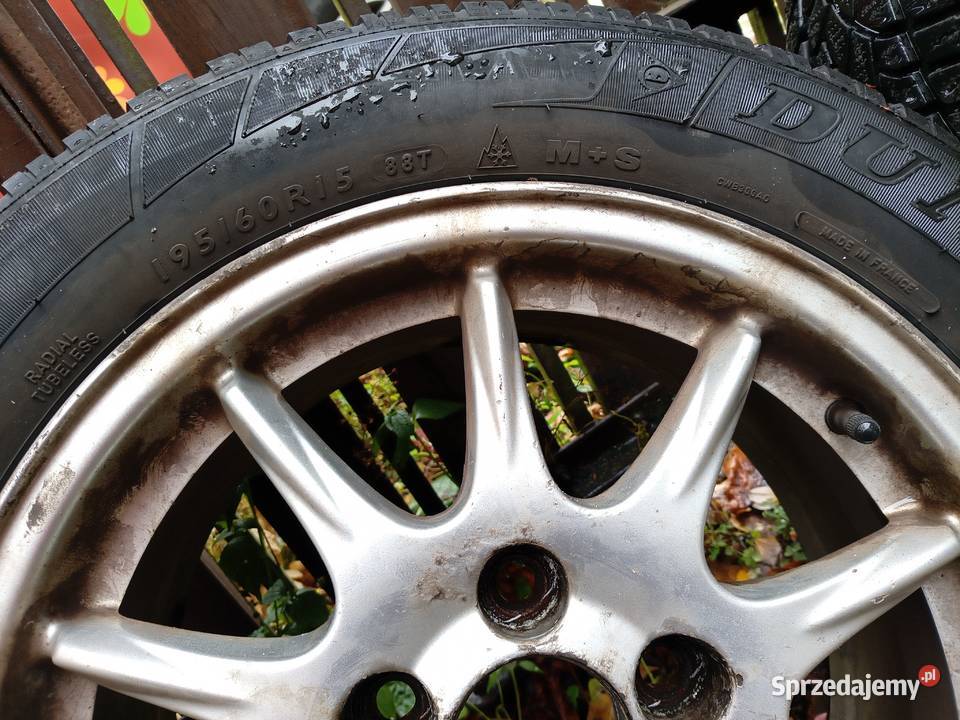 4 opony zimowe felgi do Volvo V70 II 15cale Warszawa sprzedam