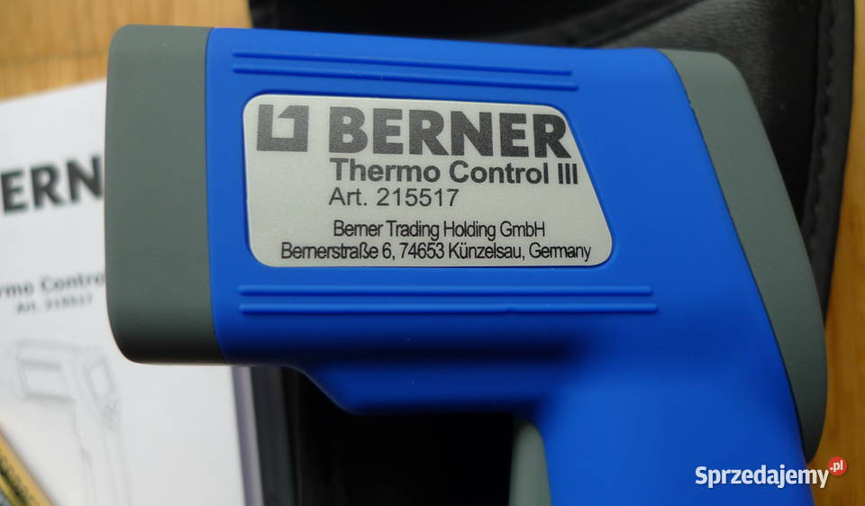 Berner Pirometr Termometr Thermo Control III podlaskie Białystok
