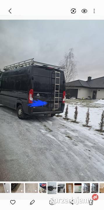 Sprzedam bagarznik l3h2 peugot jumper ducato Białystok sprzedam