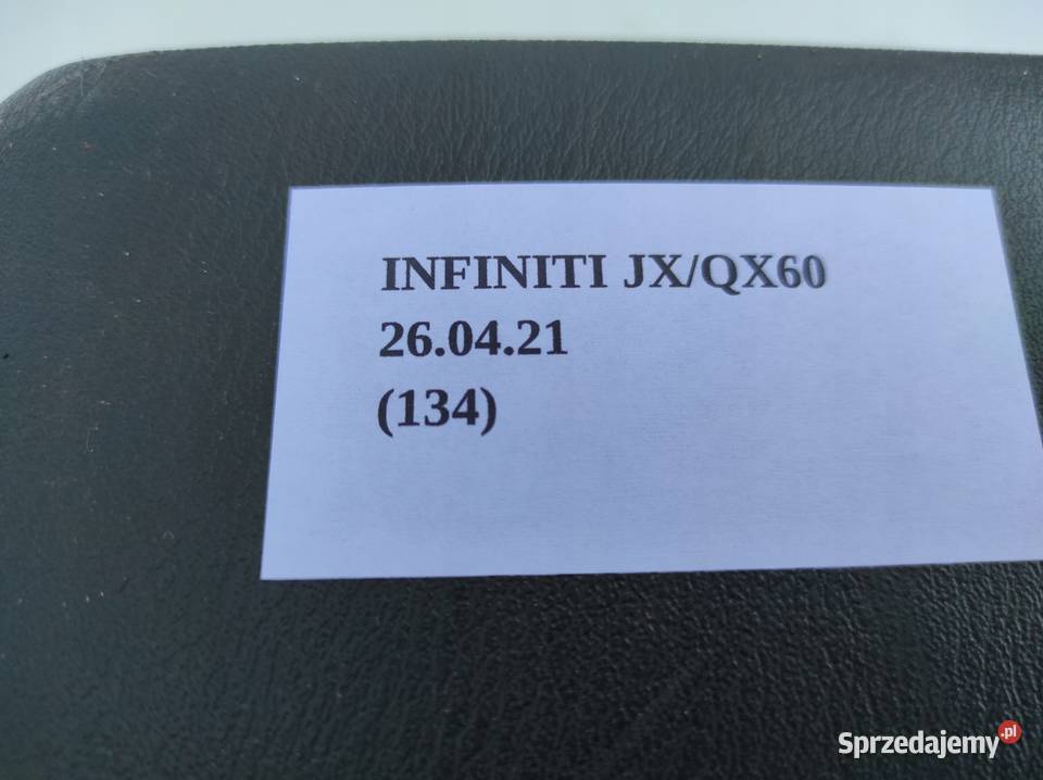 BOCZEK LEWY TYŁ INFINITI QX60 JX osobowe Nowy Tomyśl sprzedam