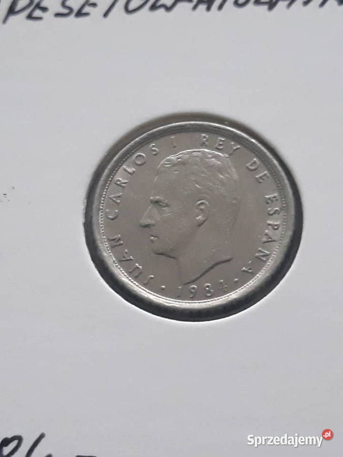 10 Pesetów Hiszpania 1984 r Numizmatyka Konin