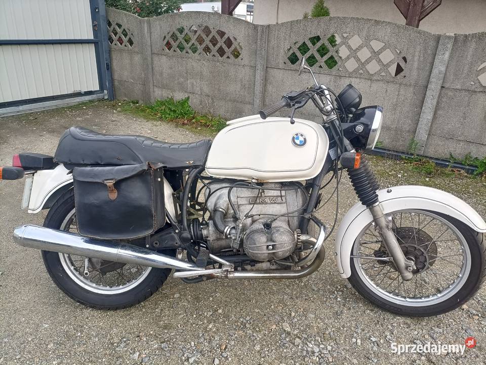 BMW R607 zarejestrowana Rok produkcji 1976 Padniewko