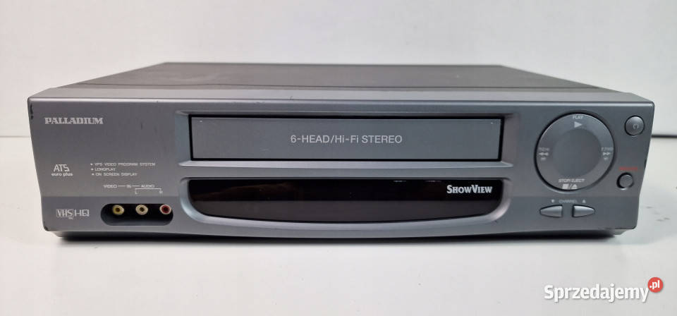 Video magnetowid Palladium VN554 VN 554 VHS Międzychód sprzedam
