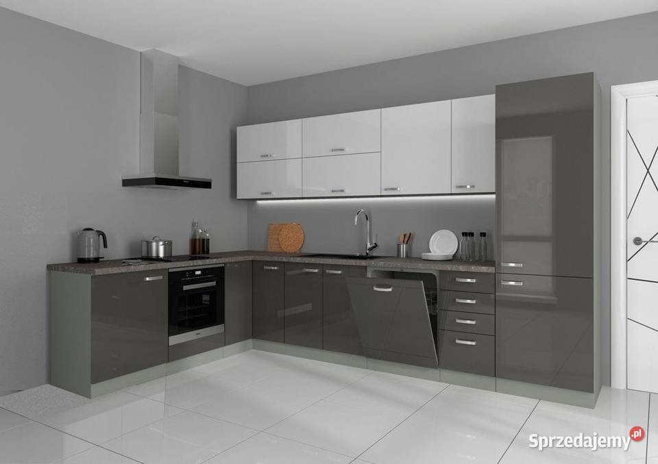 MebleSzafki kuchennekuchnia Bianka Grey Rose Zakopane