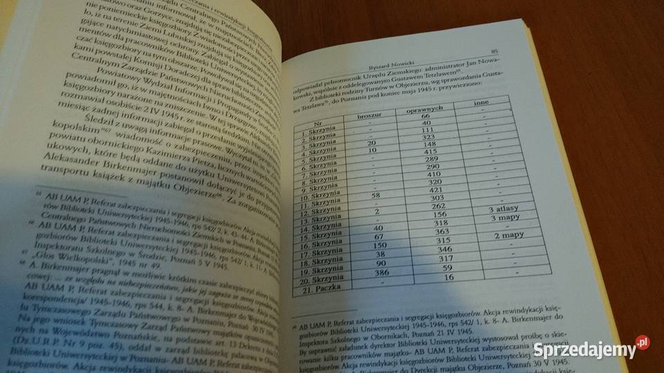 Z dziejów archiwów książek i bibliotek na miękka Książki i Podręczniki pomorskie Gdańsk