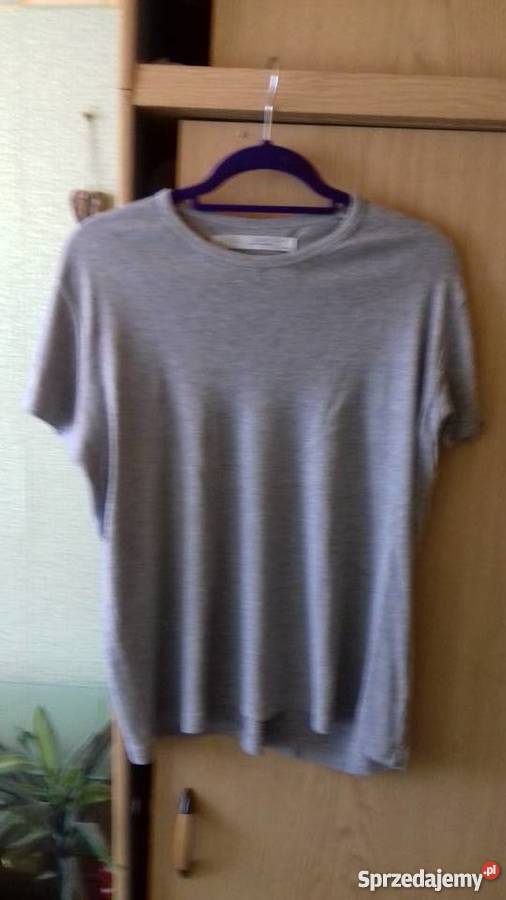 Bluzka Zara Basic XL szary/srebrny warmińsko-mazurskie Iława