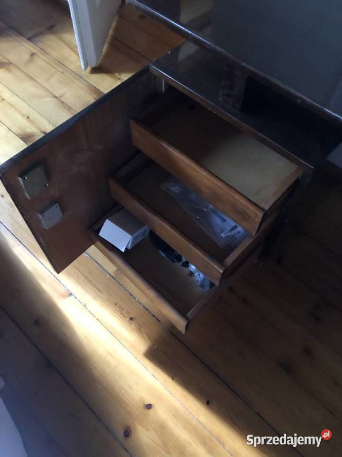 Biurko Vintage PRL 1975 projMieczysław Puchała Kalwaria Zebrzydowska