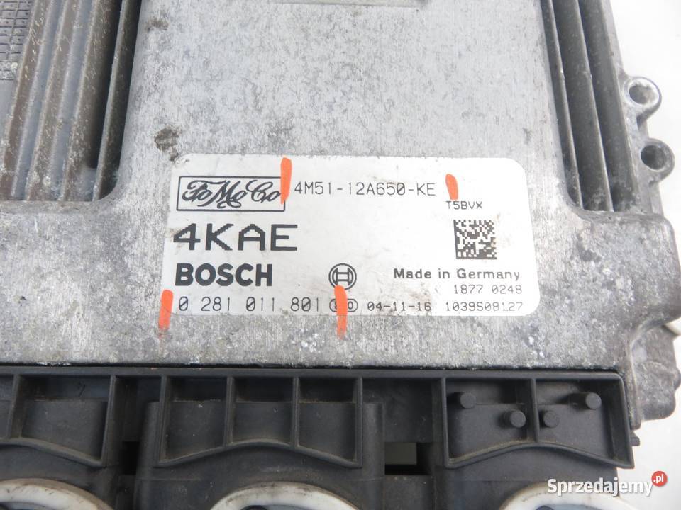 STEROWNIK FORD FOCUS MK2 16 TDCi 4M5112A650KE