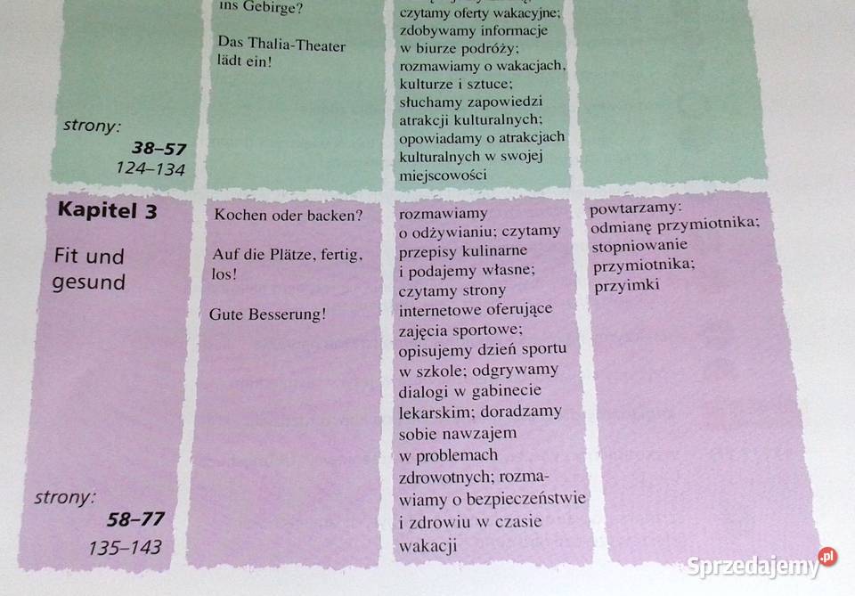 Aha 4 Język niemiecki A Potapowicz K Tkaczyk Chełm sprzedam