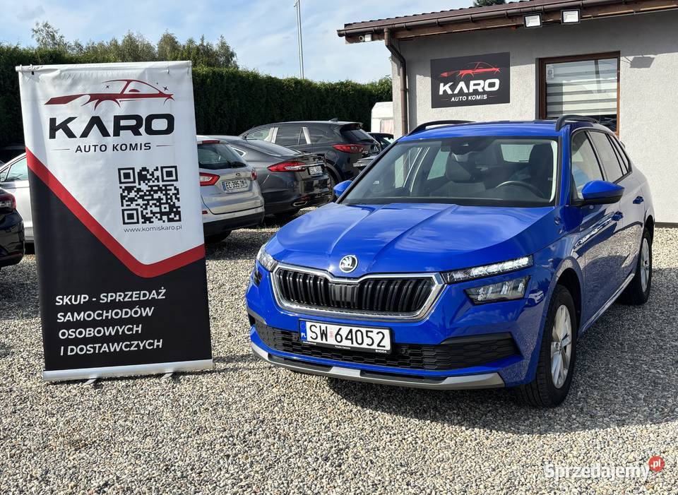 Skoda KAMIQ Gwarancja niebieski Paniówki sprzedam