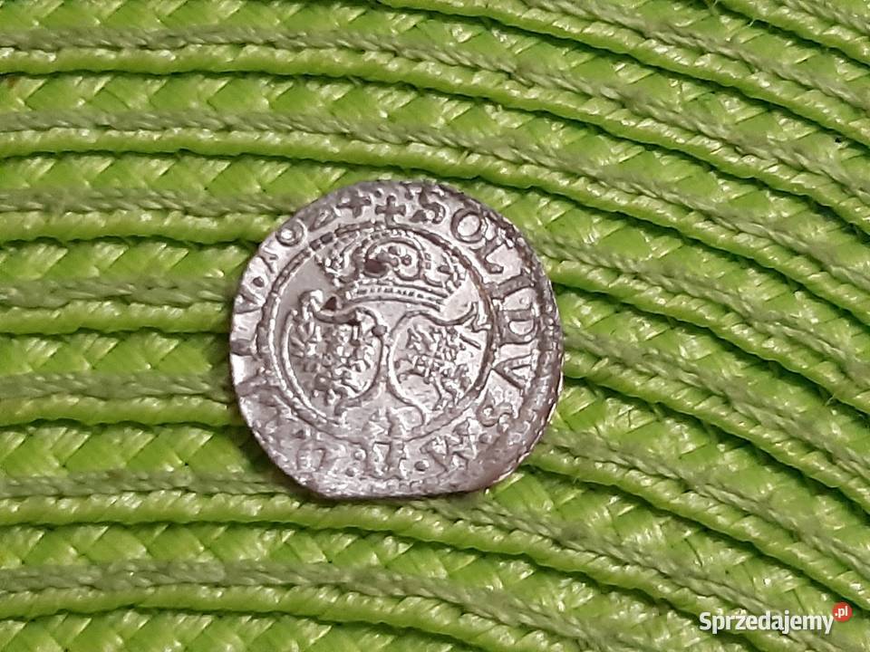 moneta srebrna Zygmunta III Waza z 1624r Łomża