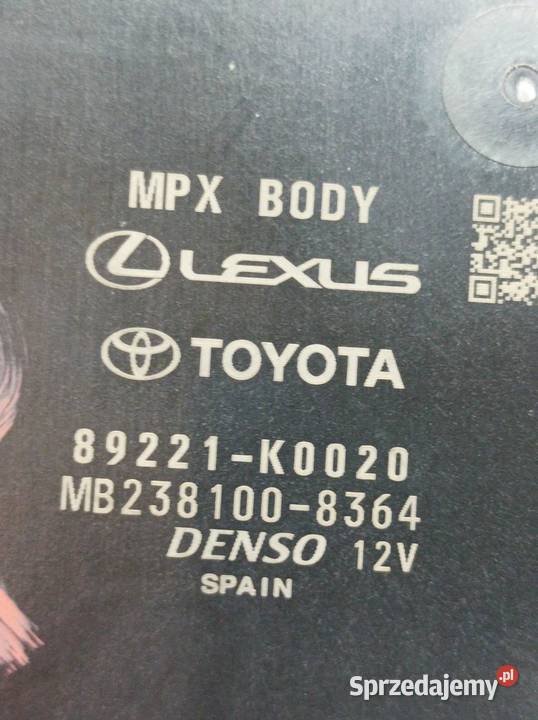 MODUŁ 89221K0020 Toyota Yaris IV 2020 Rok produkcji 2022
