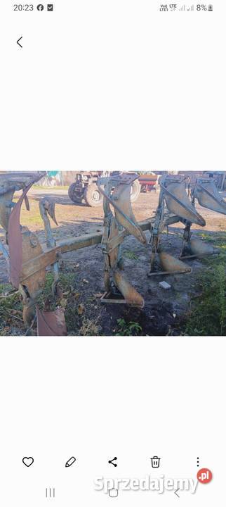 Pług obrotowy THIEME 4skibowy ZAMIANA Radzyń Podlaski sprzedam