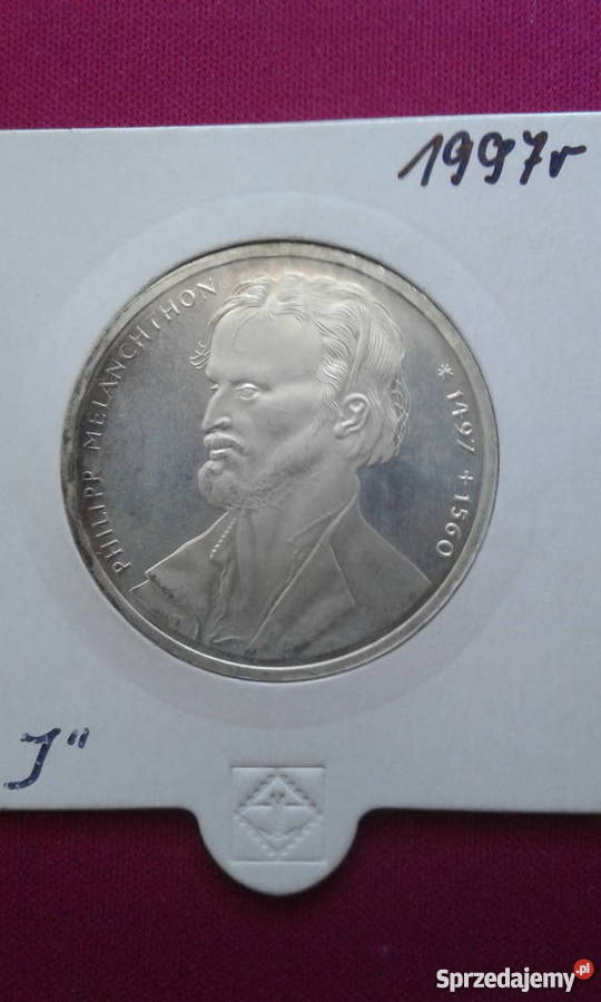 10 Marek 1977 rPhiliph Melanchthon men Jmennicza Numizmatyka Numizmatyka Konin