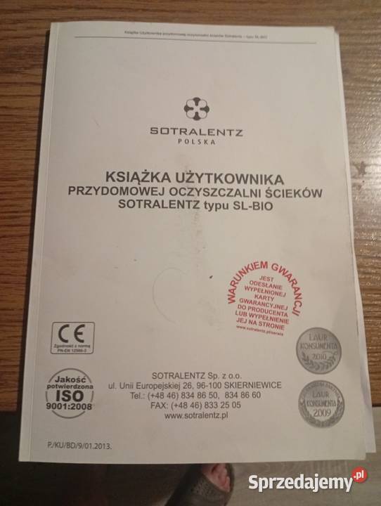 Szambooczyszczalnia biologiczna sprzedam