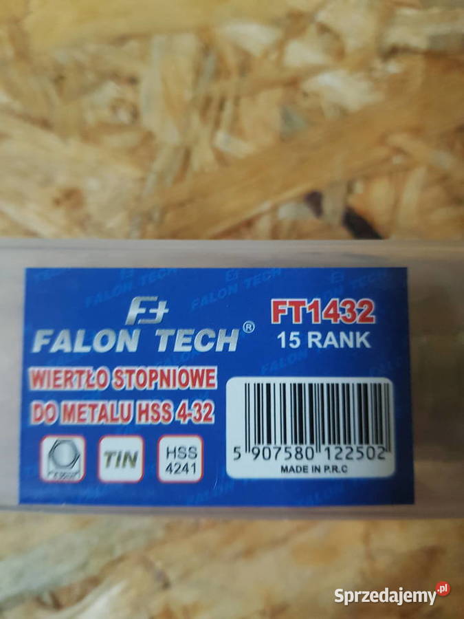 WIERTŁO STOŻKOWE WIELOSTOPNIOWE 432mm Falon Tech Głogowa sprzedam
