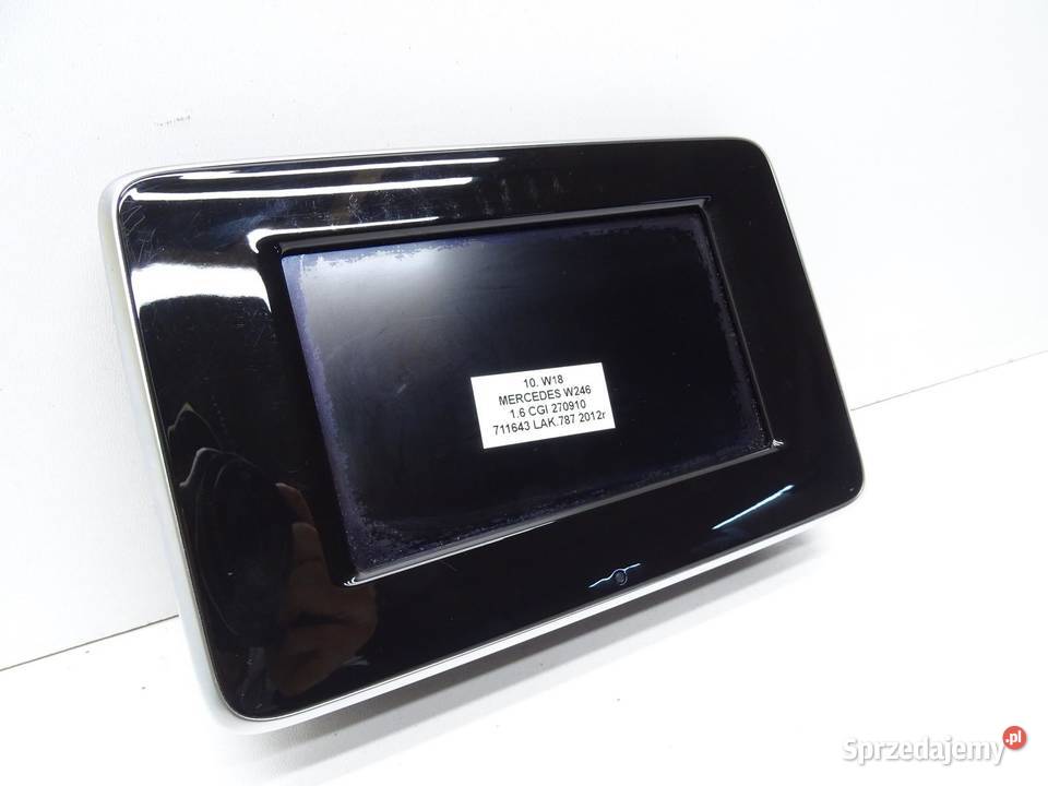 WYŚWIETLACZ EKRAN LCD NAVI NAWIGACJI A2469007703 Liczniki i zegary