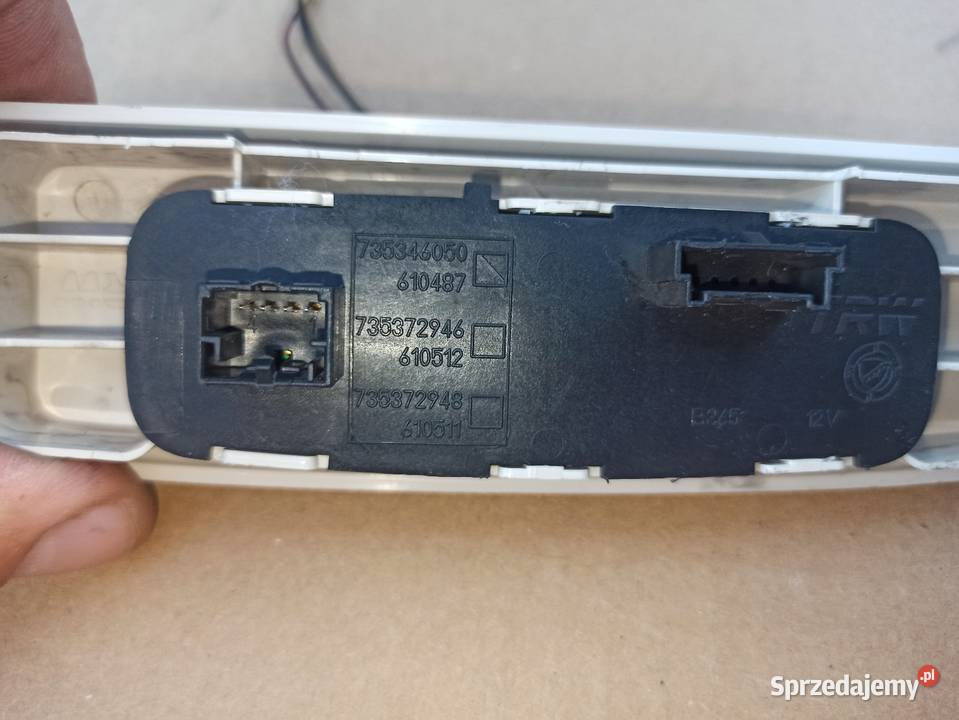 Panel sterowania dachem szyberda Fiat Grande osobowe