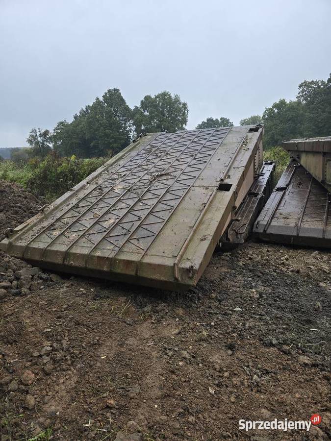 Pontony Wojskowe PP64 Park pontonowy pomost Legnica