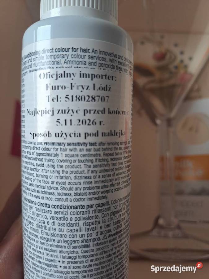 Zestaw z Whipped Milk Shake Direct Colour Cold Warszawa