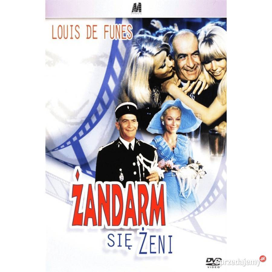 Żandarm z Louis De Funes 6 odcinków DVD BOX