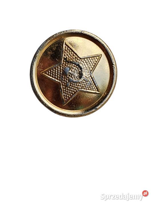 Stary radziecki guzik wojskowy 61 unikat Cieszyn