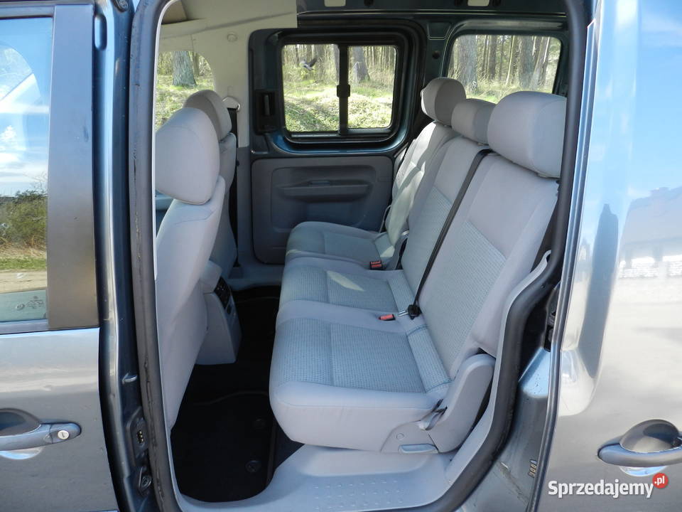 VW Caddy 14i 7 osobowy klima grafitowy