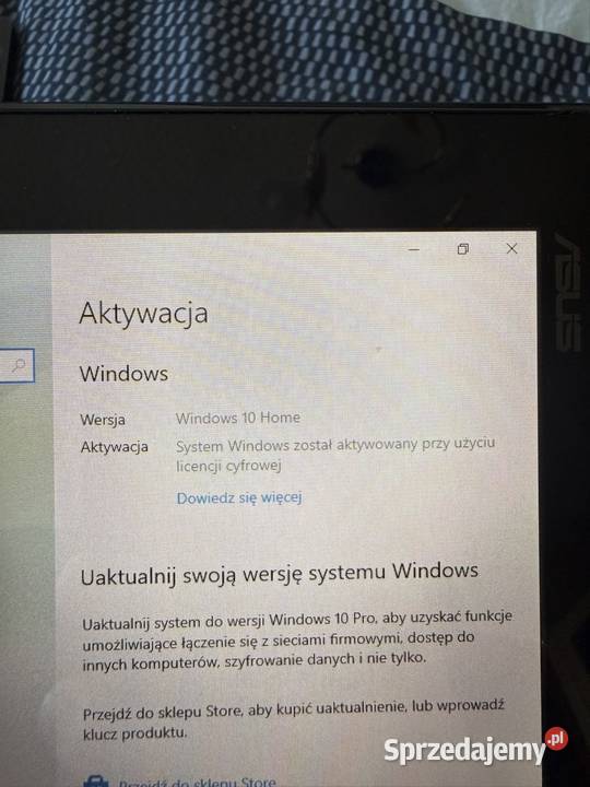 ASUS T100TA tablet klawiatura Windows microSD