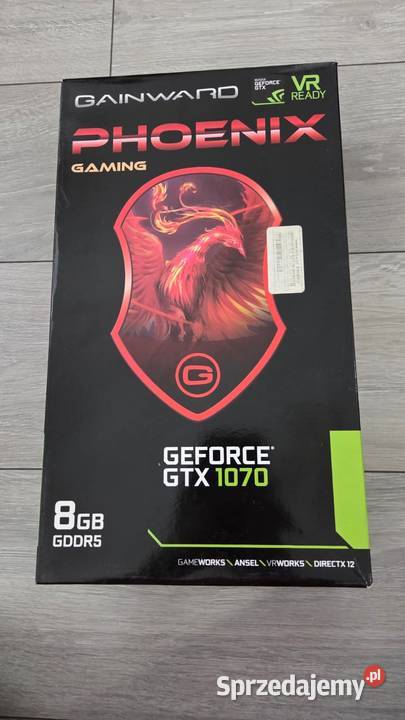 Karta graficzna Gainward GeForce GTX1070 Phoenix Szczecin