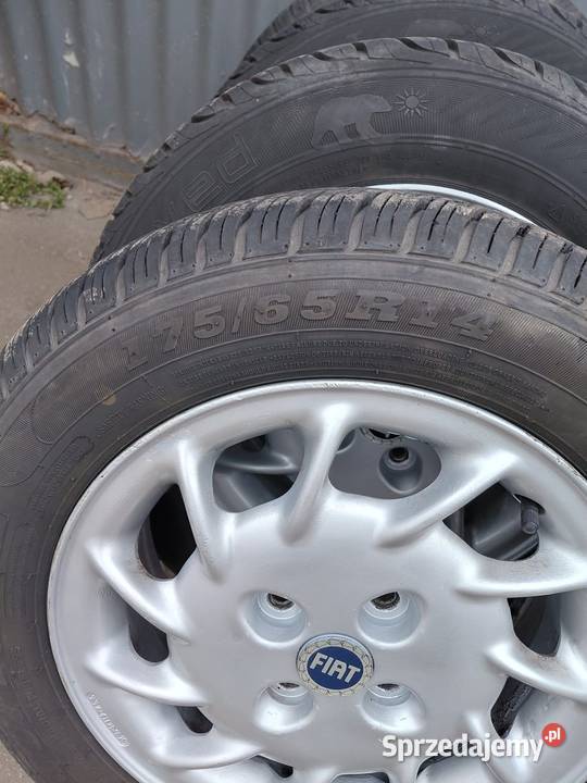 Koła FIAT 4x98 r14 dolnośląskie Wałbrzych