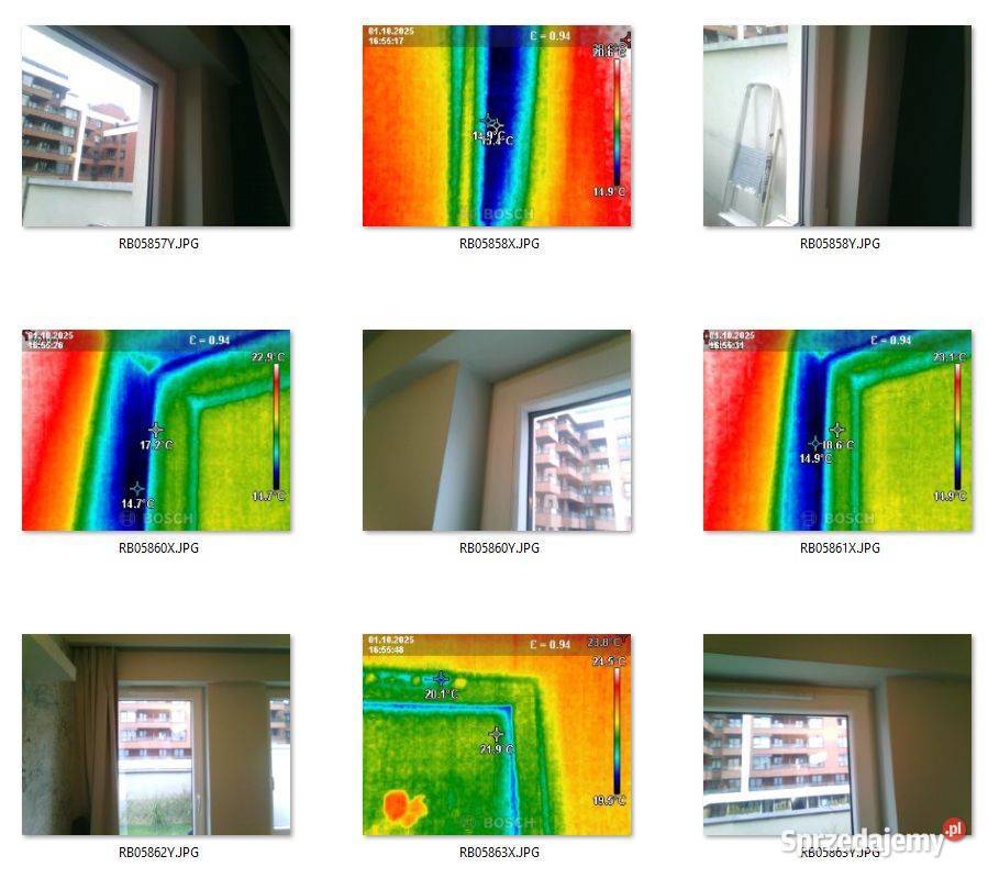 Pomiary cieplne Wrocław mieszkanie dom budynek Pozostałe usługi
