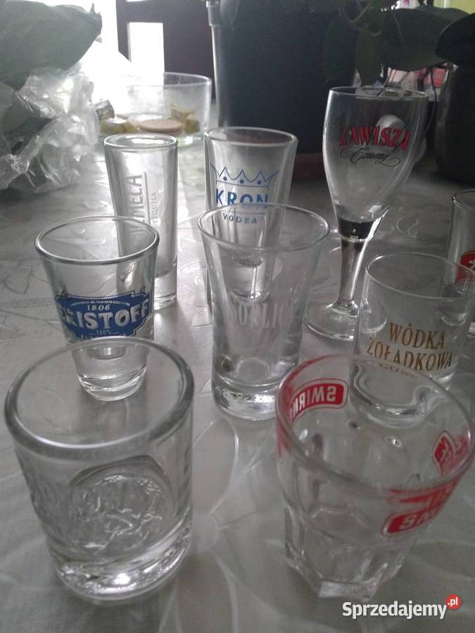 kieliszki promocyjne Łódź sprzedam