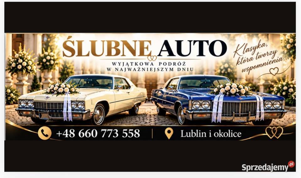 Amerykańska klasyka do ślubu Cadillac Eldorado