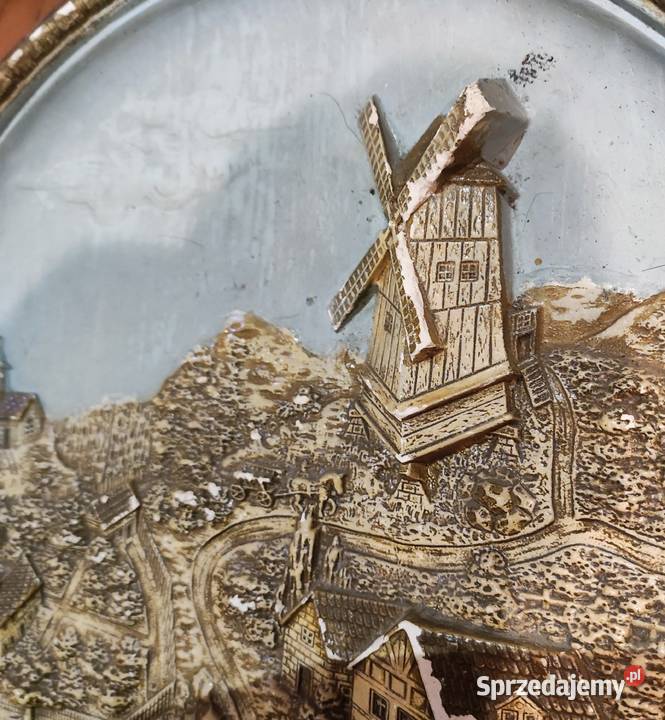 Stary Talerz dekoracyjny Żarów