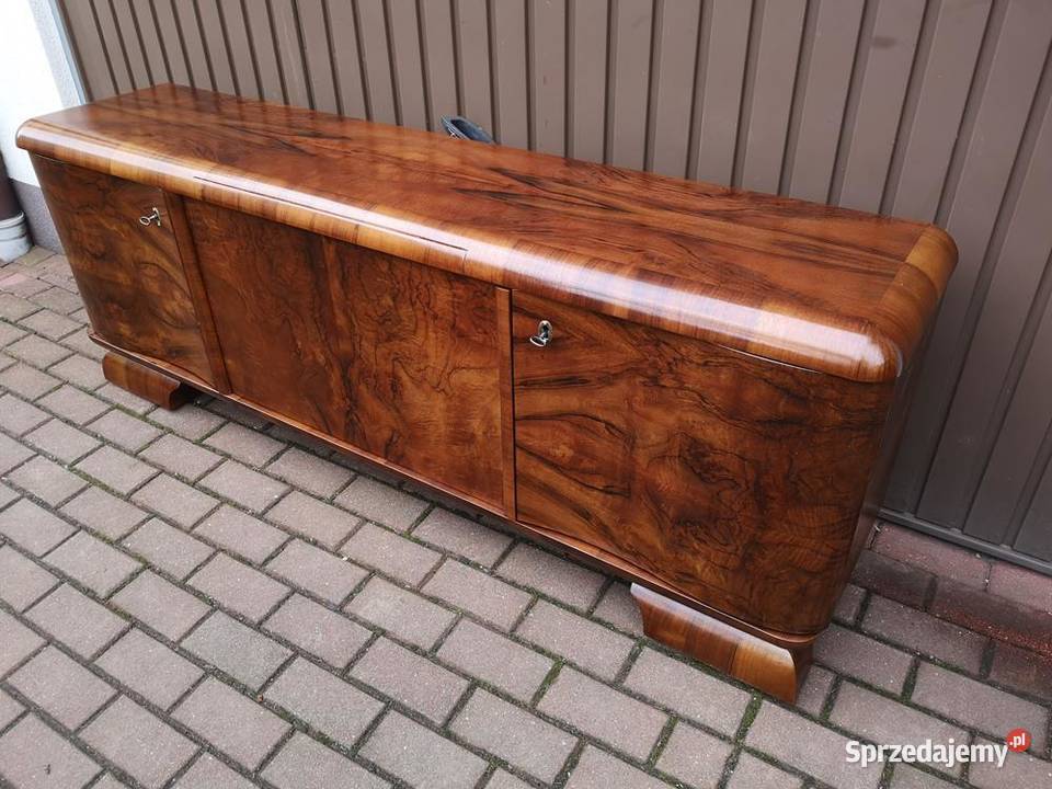 Komoda ARTDECO Orzech RTV Niska 181 Zgrabna Swarzędz sprzedam