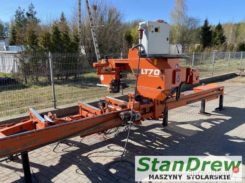 Trak taśmowy WoodMizer LT 70 z hydrauliką i pomorskie Mojusz sprzedam