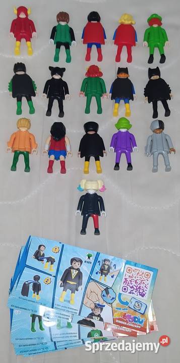 Figurki Playmobil DC 15 sztuk Figurki