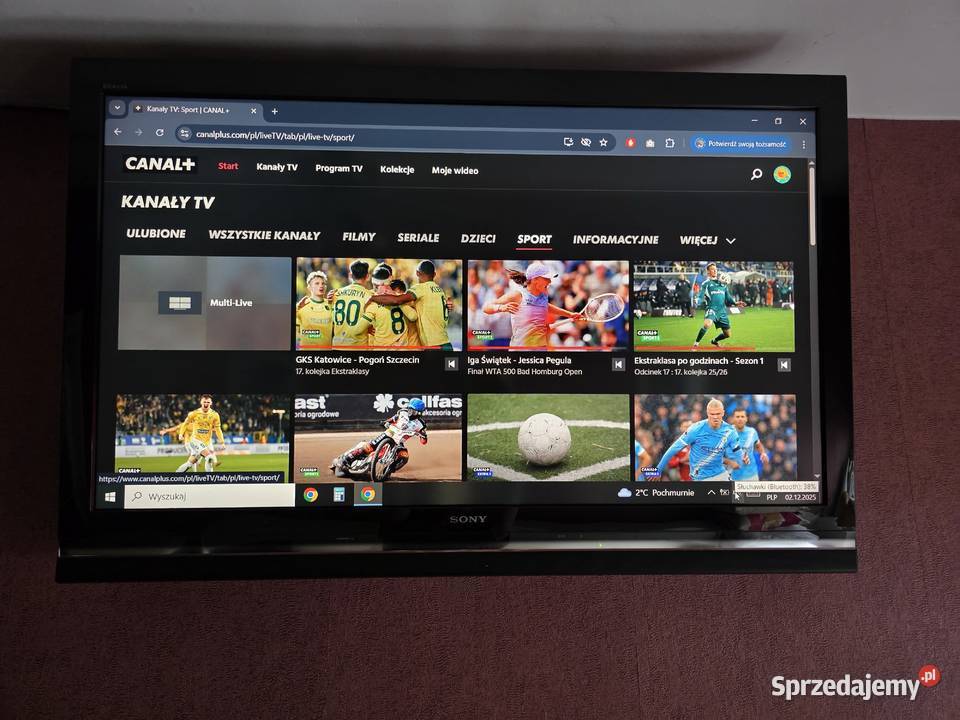 Telewizor Sony KDL52W5500 52 cale Bydgoszcz