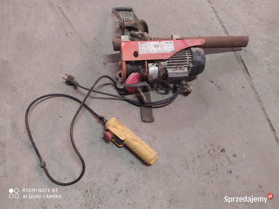 Wyciągarka elektryczna 230V podkarpackie Wilcza Wola