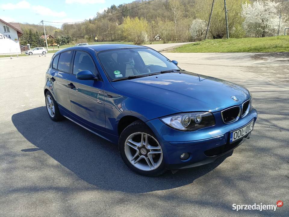 BMW E87 16 Benzyna Grzane fotele Czujniki welurowa tapicerka Laskowa
