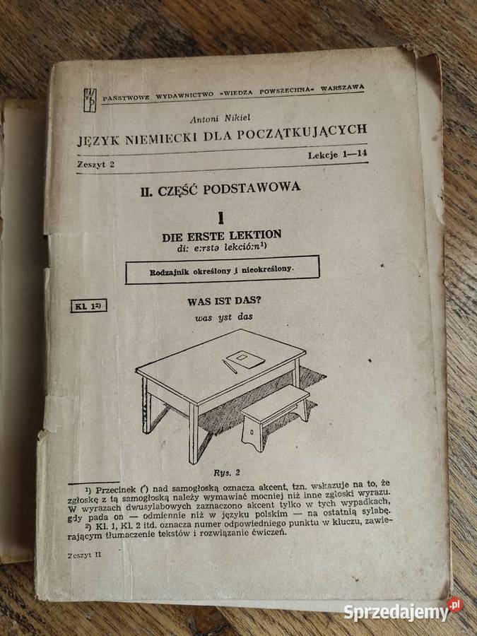 Język niemiecki początkującychA Nikiel małopolskie Kraków sprzedam