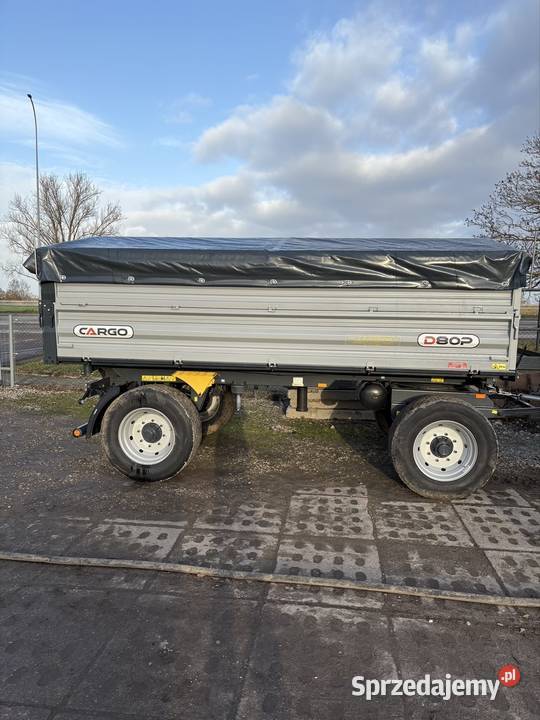 Przyczepą Rolniczą Cargo D80P Nowa Pronar Metal Pronar Nowy Dwór Gdański